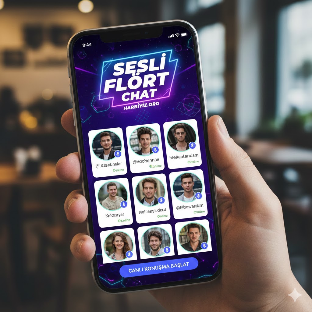 Sesli Flört Chat ile Tanışın
