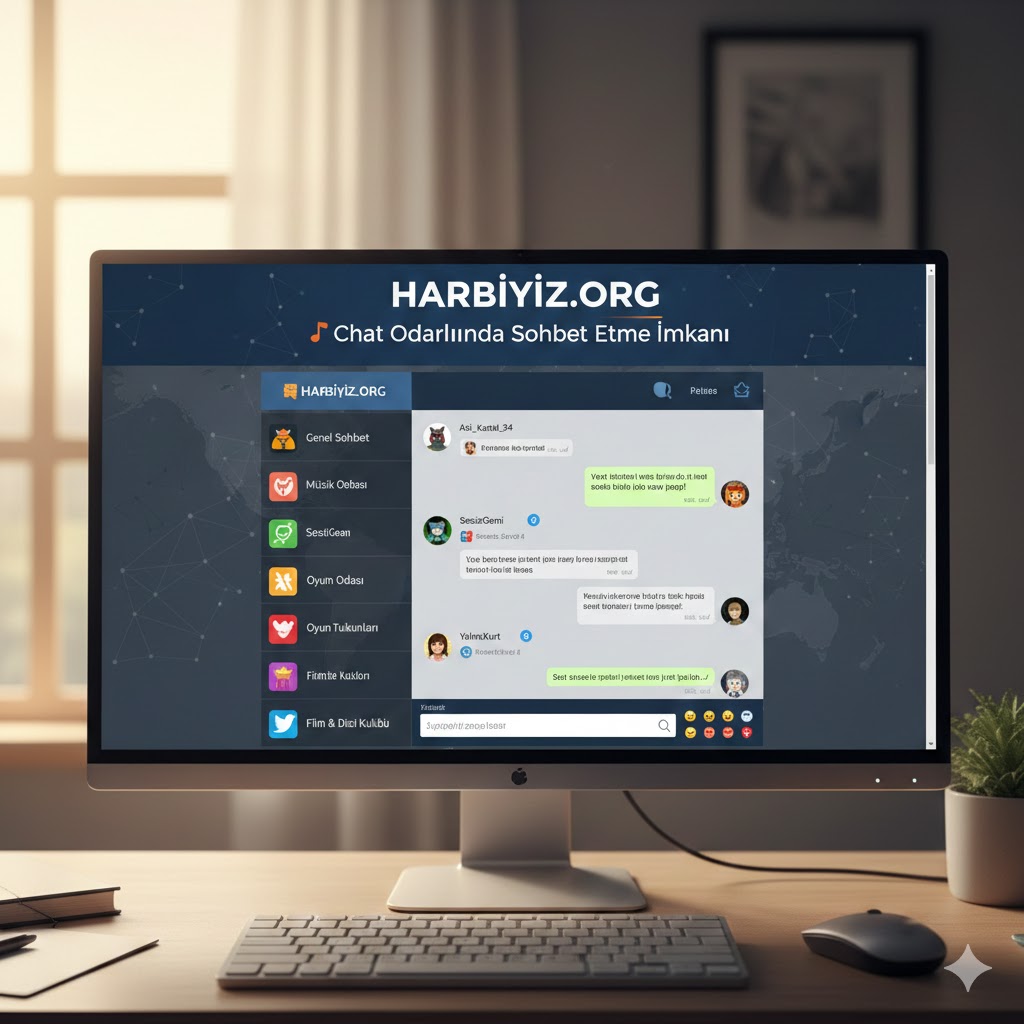 Chat Odalarında Sohbet Etme İmkanı