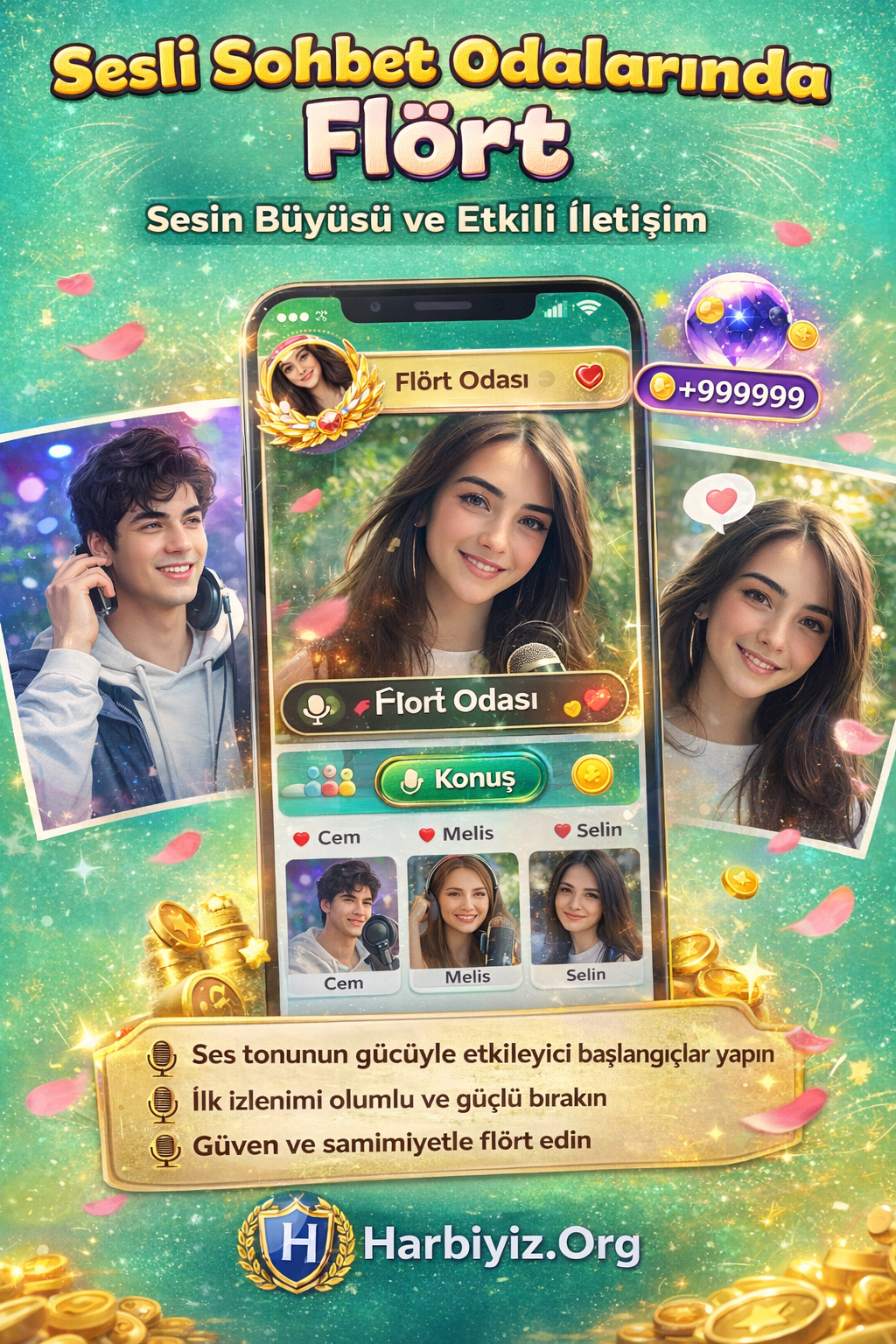 Sesli Sohbet Odalarında Flört: Sesin Büyüsü ve Etkili İletişim